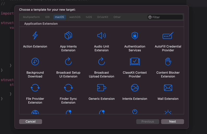 Create an XPC Service in Xcode